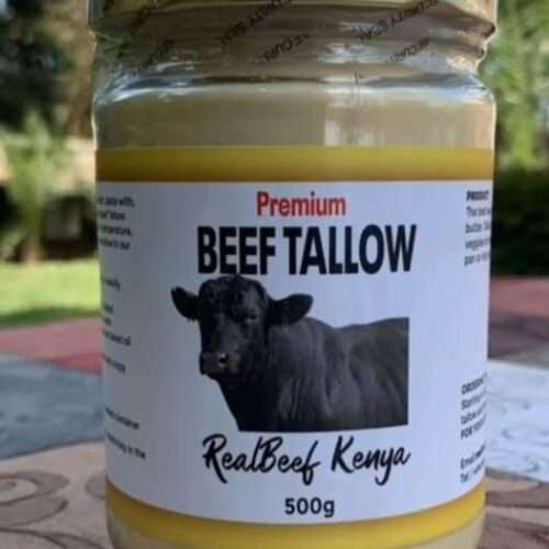 500g Pure Beef Tallow – Grass-Fed & All-Natural Cooking Fat